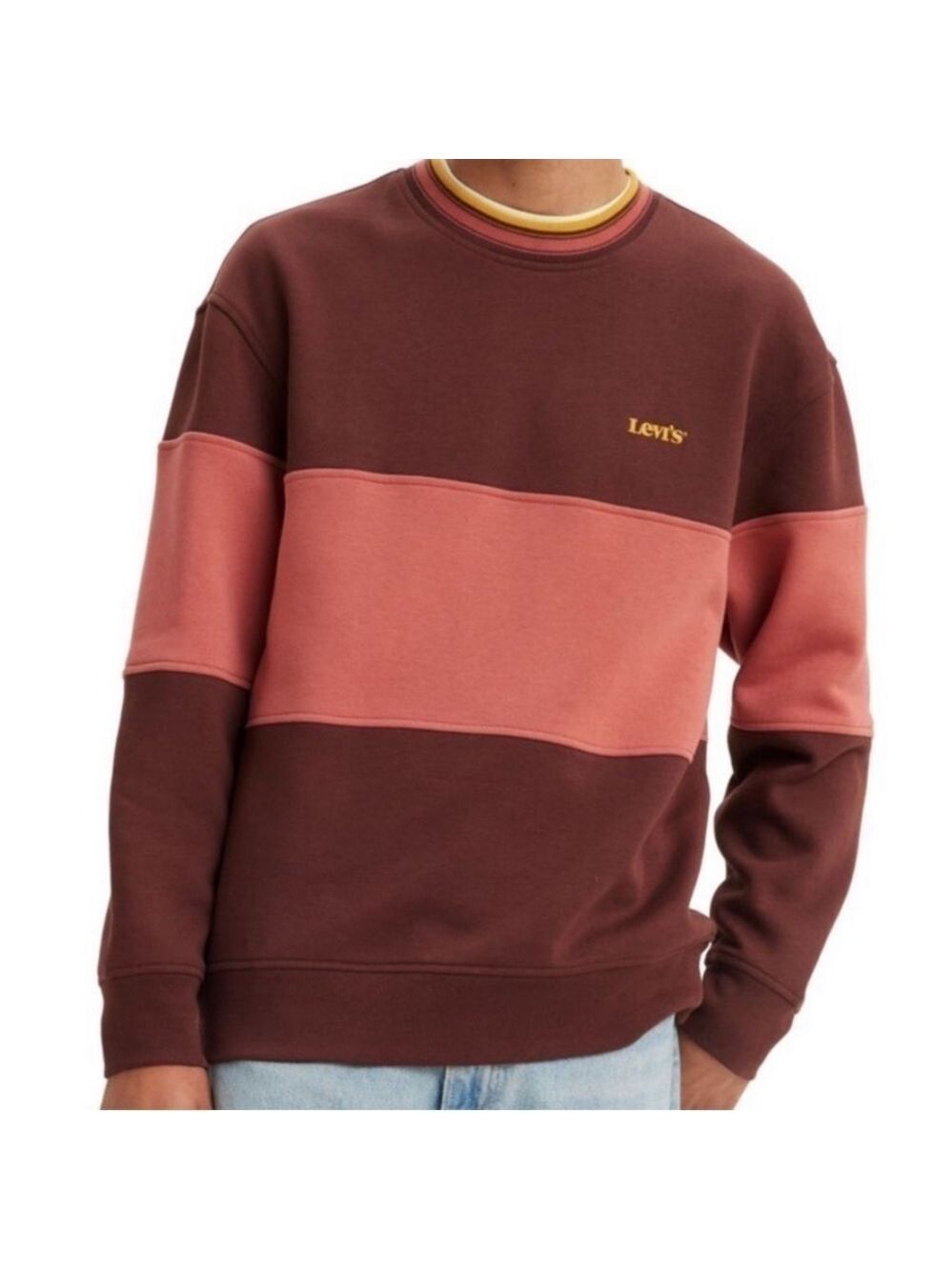 Levi’s Classic Crew Relaxed Fit Super Soft Fleece Logo Sweatshirt Men’s XL